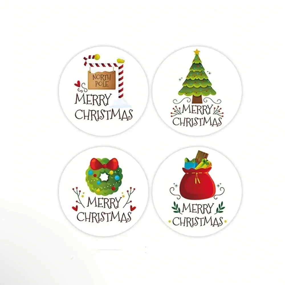 500 Christmas Holiday Stickers- Assorted
